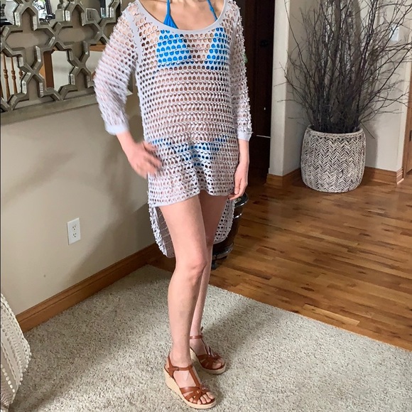 Chic long tunic or swim cover up - Picture 6 of 6